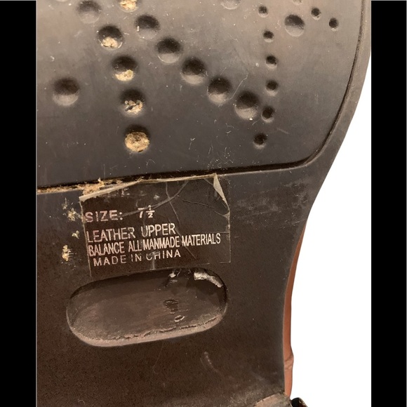 Paris Blues Pull On Leather/Canvas Studded Boots - Picture 13 of 13